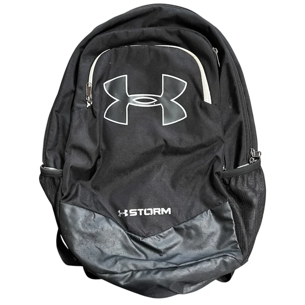 Under Armour Storm Black Backpack‎ Style 1277422 SS 2018 Water Resistant